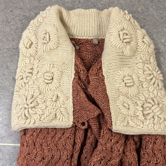 STUNNING Anthropologie Knitted & Knotted Cardigan - Picture 7 of 7